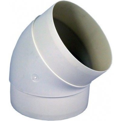 Vents Koleno pro kruhové potrubí 150 mm/45° PVC – Zbozi.Blesk.cz