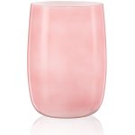 Crystalex růžová skleněná váza Caribbean Dream Cherry 18 cm – Hledejceny.cz