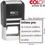 Colop Printer Q 43 – Zboží Mobilmania