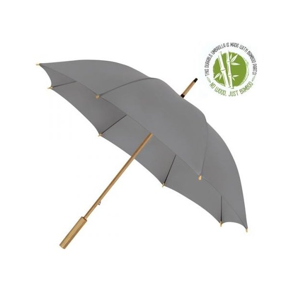 Bamboo Eco deštník holový ekologický šedý od 559 Kč - Heureka.cz