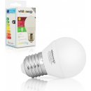 Whitenergy LED žárovka SMD2835 B45 E27 3W studená bílá