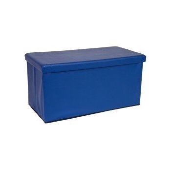 Skládací lavice s úložným prostorem - modrá