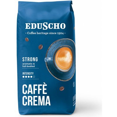 Eduscho Caffè Crema Strong pražená káva 1 kg – Sleviste.cz