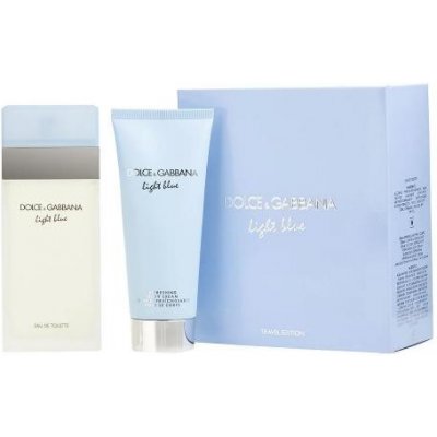 Dolce & Gabbana Dolce & Gabbana Light Blue SET: Toaletní voda 100ml + Tělový krém 100ml Pre ženy Toaletní voda – Zboží Mobilmania