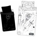 Jerry Fabrics Povlečení Star Wars Death Star svítící Bavlna 140x200 70x90 – Zboží Dáma