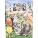 Trends kreativní sešit se samolepkami vytvoř si své ZOO 410 samolepek – Zboží Mobilmania