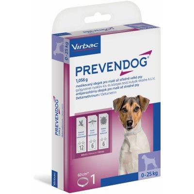 Virbac Prevendog obojek pro malé a střední psy 60 cm – Hledejceny.cz