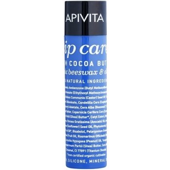 Apivita Lip Care Cocoa Butter intenzivní hydratační balzám na rty SPF 20 (Organic Beeswax & Olive Oil) 4,4 g