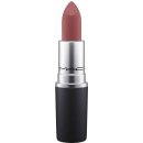 MAC Cosmetics Powder Kiss Lipstick matná rtěnka Sheer Outrage 3 g