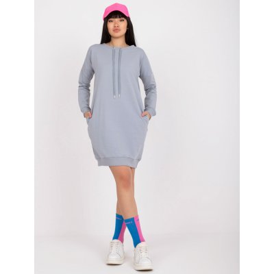 Šaty AP SK A 006.73 šedá – Zboží Mobilmania