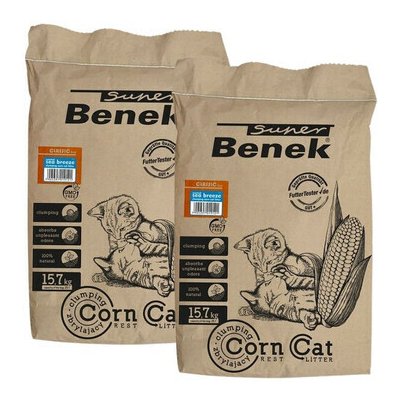 BENEK Corn Cat Kukuřičné mořský vánek 2 x 25 l – Zboží Dáma