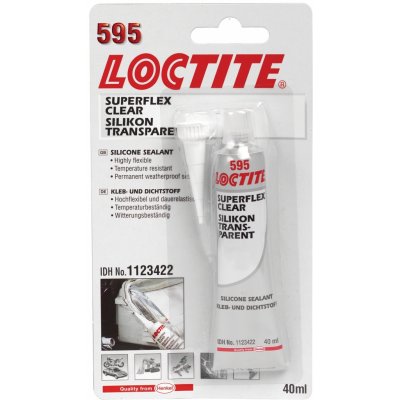 LOCTITE 595 silikonové těsnění 40g transparentní – Zbozi.Blesk.cz