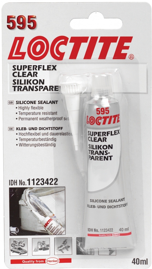 LOCTITE 595 silikonové těsnění 40g transparentní