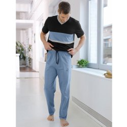 Blancheporte pánské pyžamové kalhoty modré
