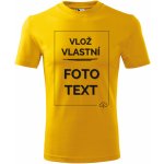 Tričko s potiskem žlutá – Hledejceny.cz