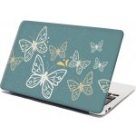 Sablio Samolepka na notebook Motýli - 38x26 cm – Zboží Živě