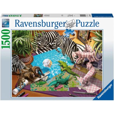 RAVENSBURGER Origami zvířata 1500 dílků – Zboží Dáma
