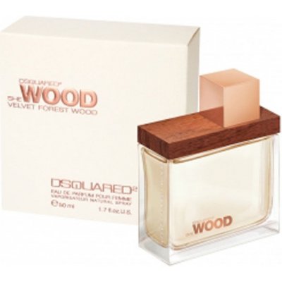 Dsquared2 She Wood Velvet Forest Wood parfémovaná voda dámská 50 ml – Zboží Mobilmania