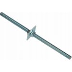 Kotarbau Pilířová základna regulovaná měřítkem 80x80x500 mm stříbro – HobbyKompas.cz