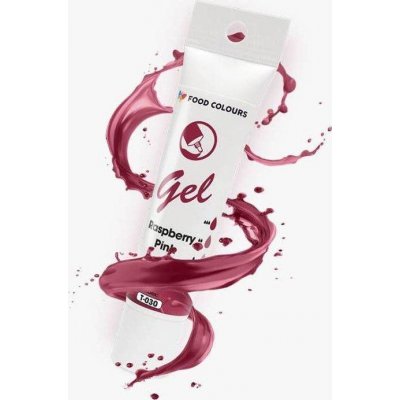 Food Colours gelová barva tuba Raspberry Pink 30 g – Hledejceny.cz