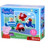 PlayBig BLOXX Peppa Pig Sada vozidel – Zbozi.Blesk.cz