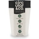 Circular & Co. recyklovaný kelímek na kávu 227 ml Barva: Krémová/Černá