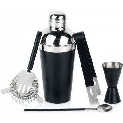 EXCELLENT Barmanská sada 5 ks nerez černá KO-A12405590 – Hledejceny.cz