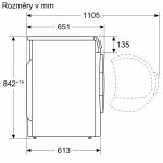 Set Bosch WGB24410BY + WQB246DMBY – Zboží Mobilmania