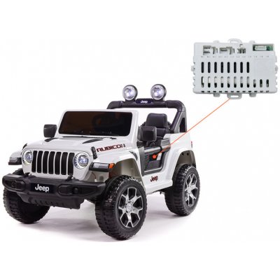 DAIMEX Náhradní řídící jednotka BÍLÁ-1 - elektrické autíčko Jeep Wrangler Rubicon 4x4 – Zbozi.Blesk.cz