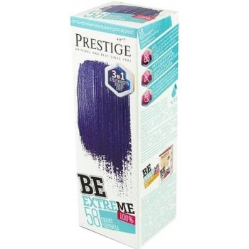 Prestige Be Extreme Semi-permanentní 58 inkoustově modra 100 ml