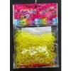 Loom Bands gumičky osmičky jednobarevné sáček žluté