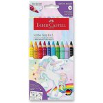 Faber-Castell Colour Grip Jumbo Unicorn 110923 pastelky 10 barev – Zbozi.Blesk.cz