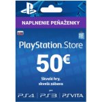 PlayStation dárková karta 50€ – Hledejceny.cz