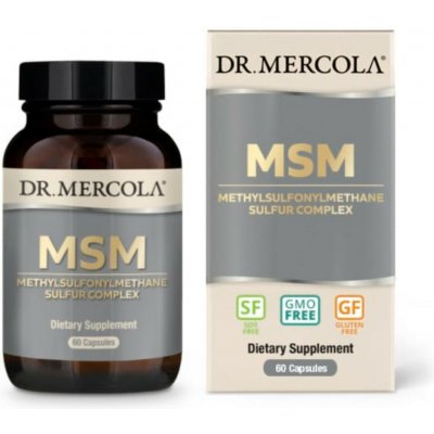 Dr. Mercola MSM organický komplex síry 1000 mg 60 kapslí – Hledejceny.cz