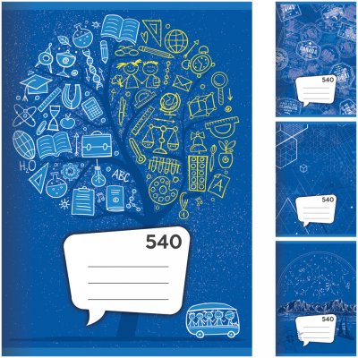 JUNIOR Sešit A5 čistý 540 – Zboží Mobilmania