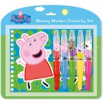 JIRI MODELS Set s foukacími fixy a notesem Peppa Pig – Hledejceny.cz