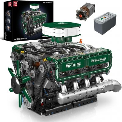 Mould King 10182 Tankový motor V8 – Hledejceny.cz