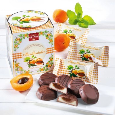 Heindl meruňková náplň na marcipánu v mléčné čokoládě 175 g – Sleviste.cz