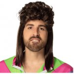 Boland paruka hnědá retro – Zboží Dáma