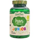 GreenFood Nutrition Junior Železo + Vitamín C 90 kapslí – Hledejceny.cz