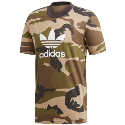adidas men Camo T shirt hnědá – Zbozi.Blesk.cz