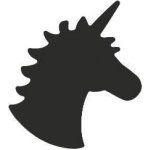 HEYDA ozdobná děrovačka S jednorožec 17 mm – Zboží Dáma