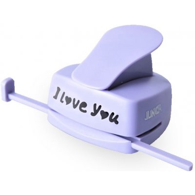 JUNIOR-ST Vykrajovátko ozdobných tvarů - I Love you – Hledejceny.cz