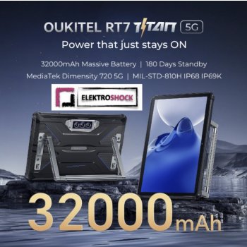 Oukitel RT7 černý OUKTA105b1