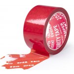 Tavobal Bezpečnostní páska pečetící 50 mm x 50 m červená – Hledejceny.cz