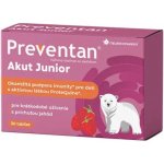 Preventan Akut Junior s příchutí jahod 30 tablet – Hledejceny.cz