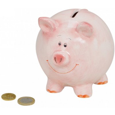 Pokladnička růžové prasátko – Zboží Dáma