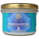 Kokosový olej Bio RAW Healing Nature 220 ml – Zbozi.Blesk.cz