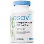 Osavi Omega-3 Vegan 250 mg DHA 120 rostlinných kapslí – Hledejceny.cz