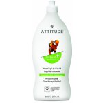 Attitude prostředek na mytí nádobí s vůní zeleného jablka a bazalky 700 ml – Zboží Dáma